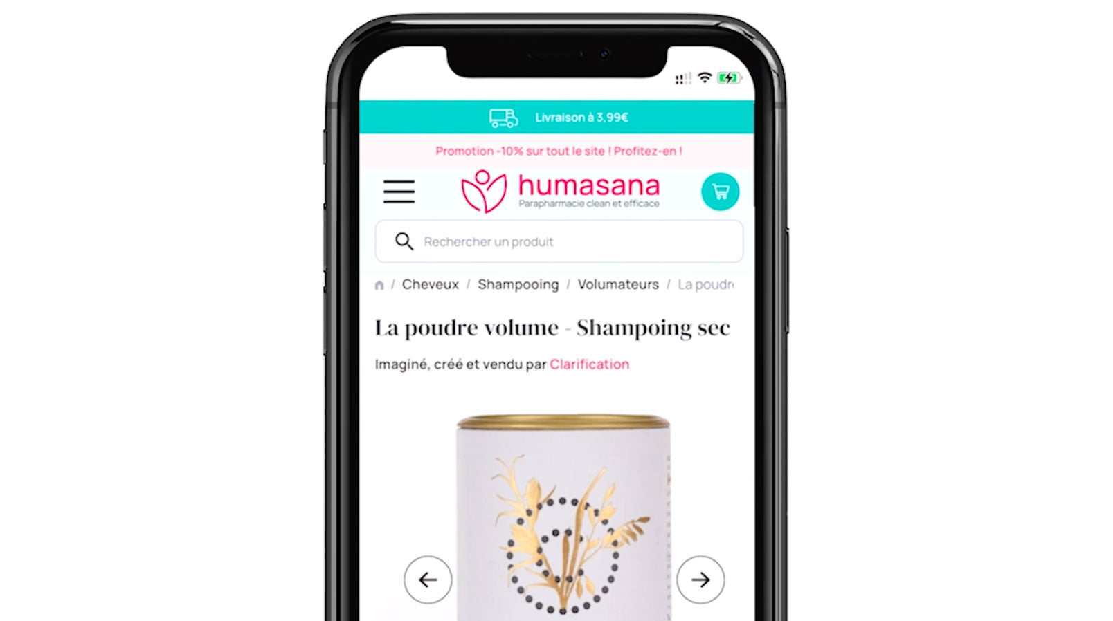 Nos soins chez Humasana, le e-shop de la parapharmacie clean