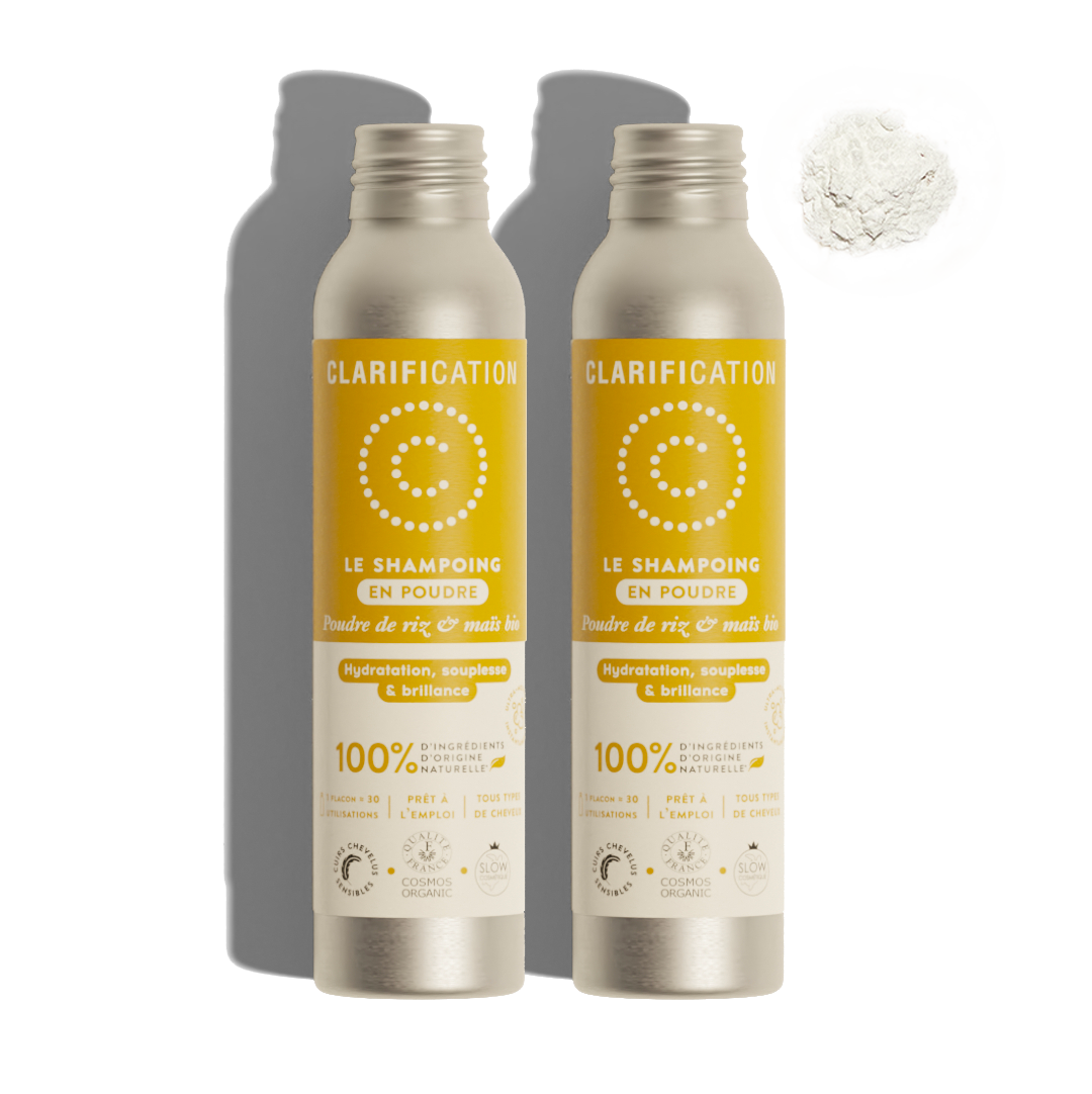 Le Shampoing en Poudre Hydratant - Certifié Bio